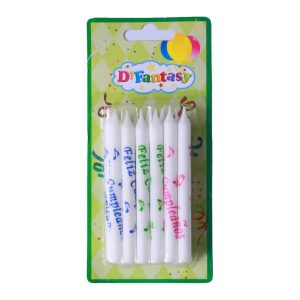 VELA IMPRESA BLANCA