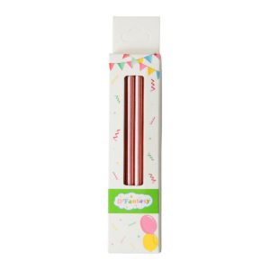 VELA METALICA ORO ROSA 9.5CM