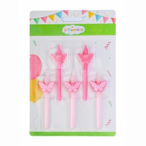 VELA MARIPOSAS X5