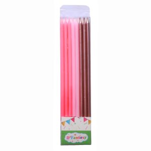 VELA ROSADO ORO ROSA NIÑA