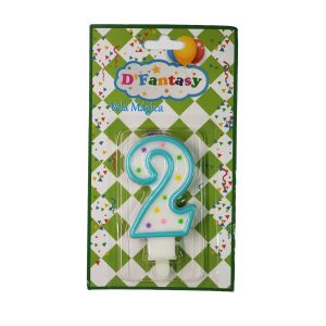 VELA NUMERAL MAGICA PUNTO CELESTE # 2