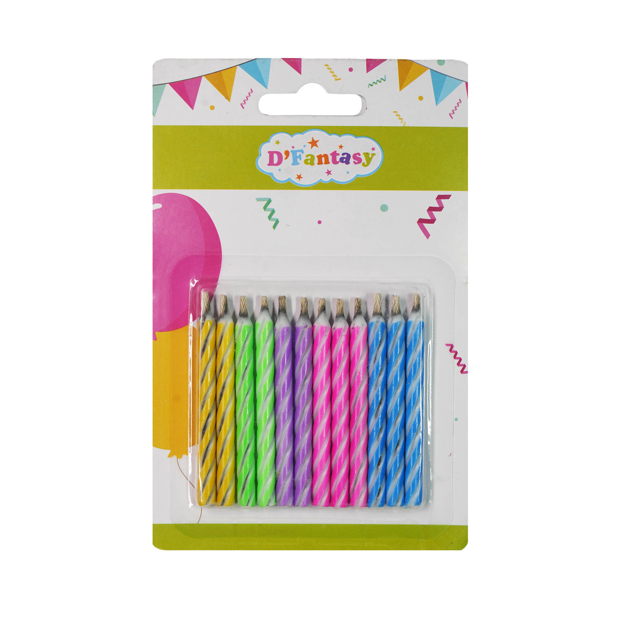 VELA MÁGICA DE COLORES
