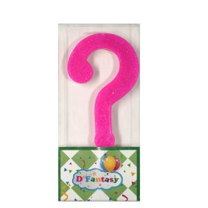 VELA NUMERAL BRILLO GIGANTE FUCSIA # ?